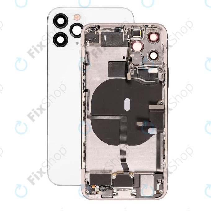 Apple iPhone 11 Pro - Zadnje ohišje z majhnimi deli (Silver)
