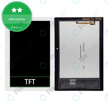 Lenovo TAB 2 A10-70 - LCD zaslon + steklo na dotik (White) TFT