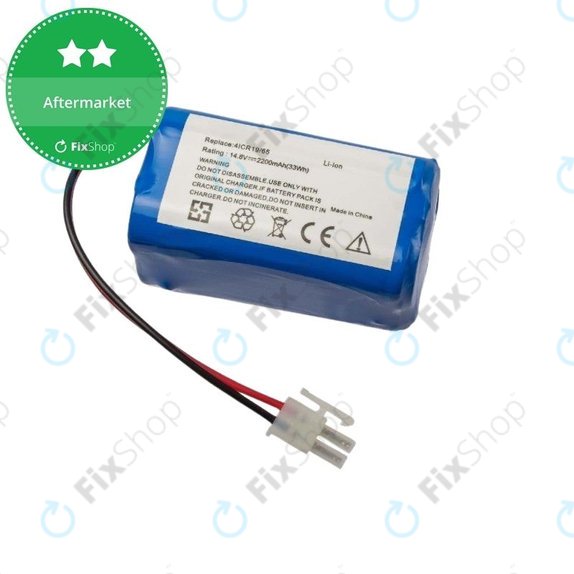 Ecovacs Deebot CEN-series, CR-series, N79-series, X500-series - Baterija 4ICR19/65 Li-Ion 14.8V 2200mAh