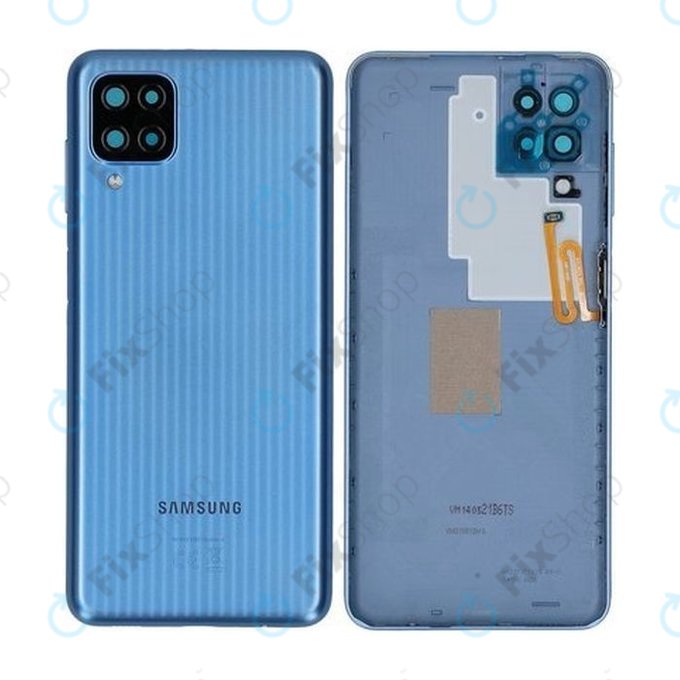Samsung Galaxy M12 M127F - Pokrov baterije (Blue) - GH82-25046C Genuine Service Pack
