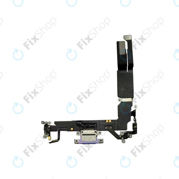 Apple iPhone 17 - Priključek za polnjenje + Flex kabel (Lavender)