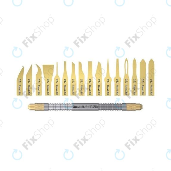 QianLi ToolPlus 011 - Ročno polirana rezila z ročajem 16 v 1