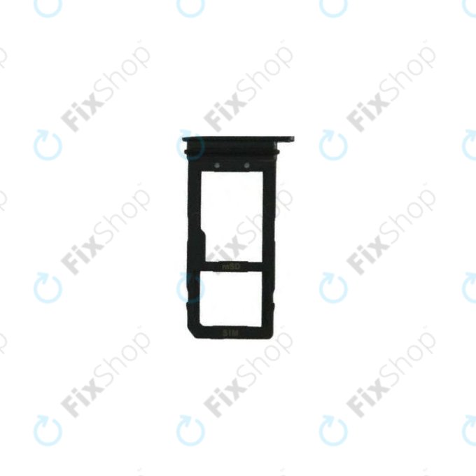 HTC U11 - SIM + SD reža (Brilliant Black) - 72H0A209-02M Genuine Service Pack