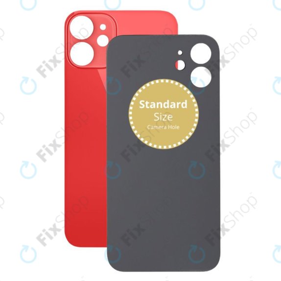 Apple iPhone 12 Mini - Steklo zadnjega ohišja (Red)