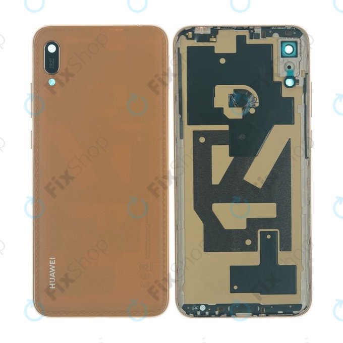 Huawei Y6 (2019) - Pokrov baterije (Amber Brown) - 02352MQY, 02352MRA, 02353AQU Genuine Service Pack
