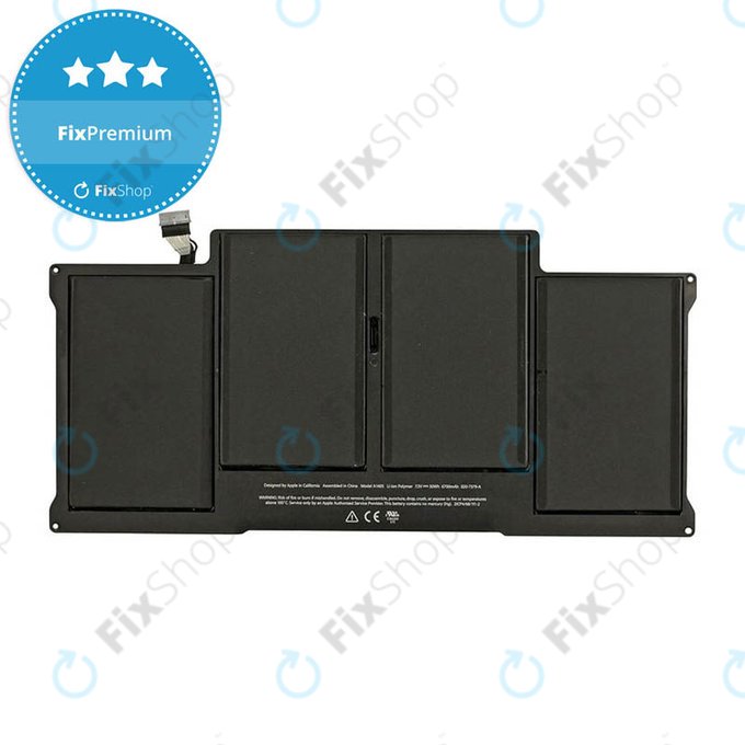 Apple MacBook Air 13" A1369, A1466 (Mid 2011 - Mid 2012) - Baterija A1405 8000mAh FixPremium