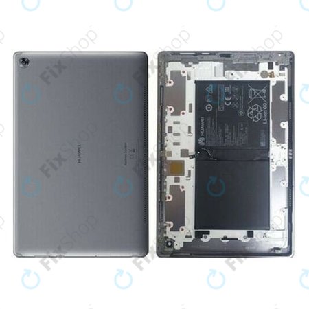 Huawei MediaPad M5 Lite 10.1 - Pokrov baterije + baterija (Space Gray) - 02352DUL Genuine Service Pack
