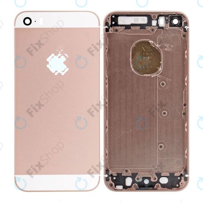 Apple iPhone SE - Zadnje ohišje (Rose Gold)