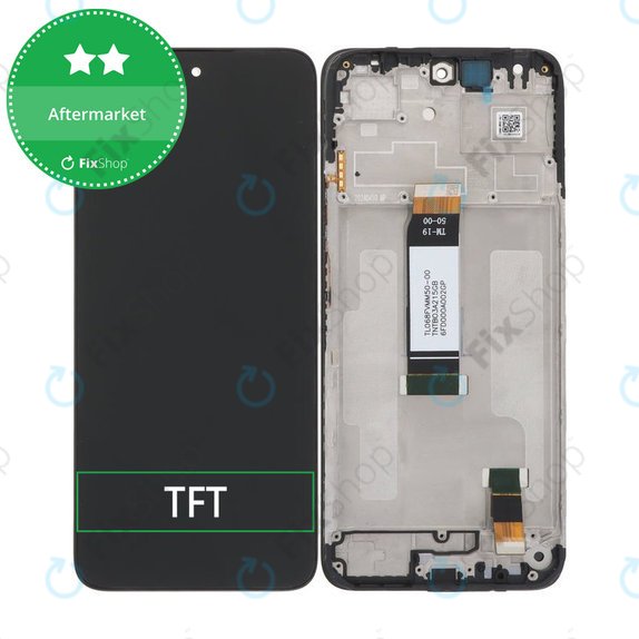 Xiaomi Redmi 13 24049RN28L - LCD zaslon + steklo na dotik + okvir (Black) TFT