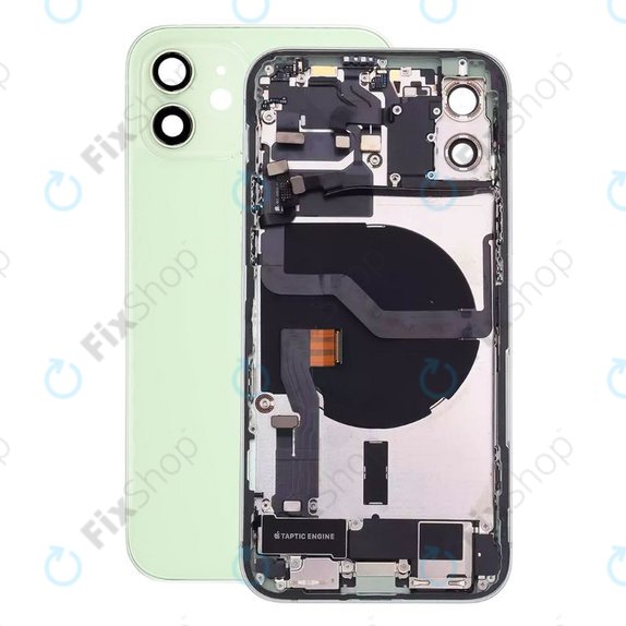 Apple iPhone 12 - Zadnje ohišje z majhnimi deli (Green)