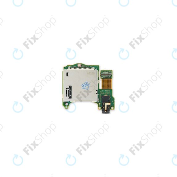 Nintendo Switch - tiskano vezje bralnika kartic SD + konektor