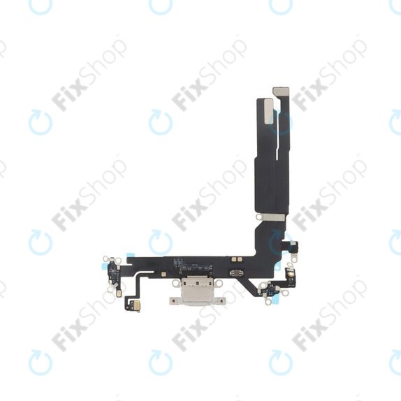 Apple iPhone 16 - Priključek za polnjenje + Flex kabel (White)