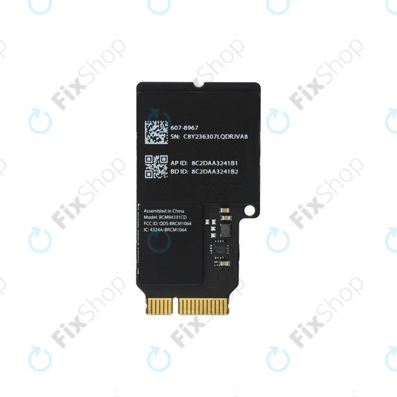 Apple iMac 21.5" A1418 (Late 2012 - Early 2013), iMac 27" A1419 (Late 2012) - Letališka Brezžična Omrežna Kartica BCM94331CD Refurbished