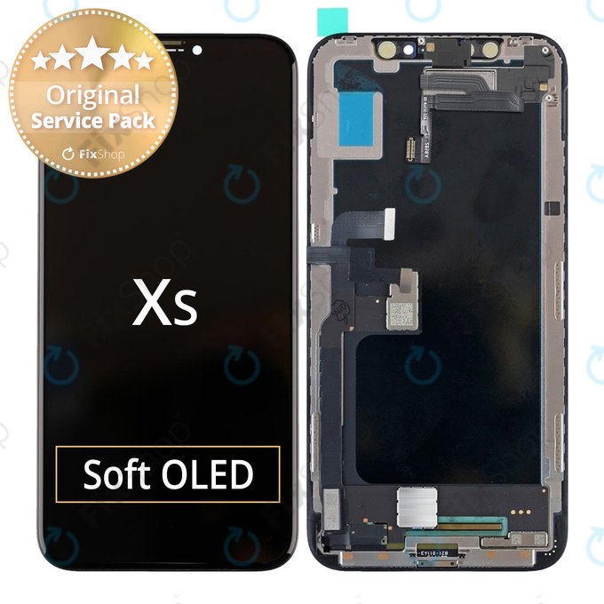 Apple iPhone XS - LCD zaslon + steklo na dotik + okvir - 661-12943 Genuine Service Pack