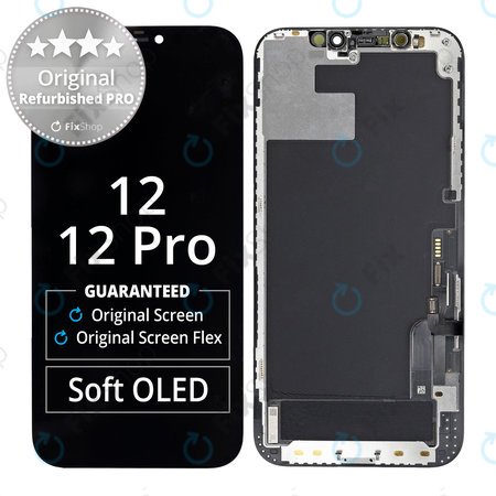 Apple iPhone 12, 12 Pro - LCD zaslon + steklo na dotik + okvir Original Refurbished PRO