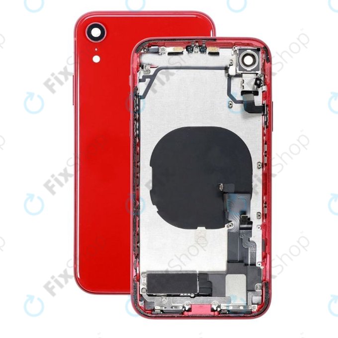 Apple iPhone XR - Zadnje ohišje z majhnimi deli (Red)
