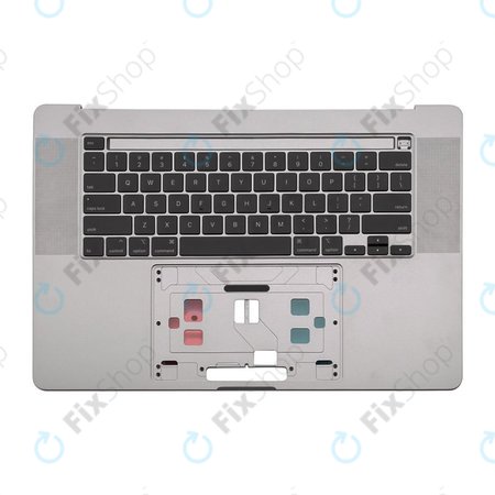 Apple MacBook Pro 16" A2141 (2019) - Zgornji okvir tipkovnice + tipkovnica US (Space Gray)