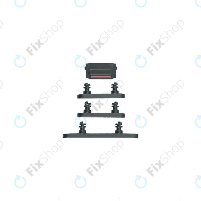 Apple iPhone 14 Plus - Stranski gumbi (Midnight)