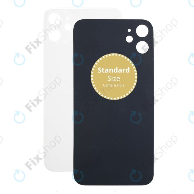 Apple iPhone 11 - Steklo zadnjega ohišja (White)