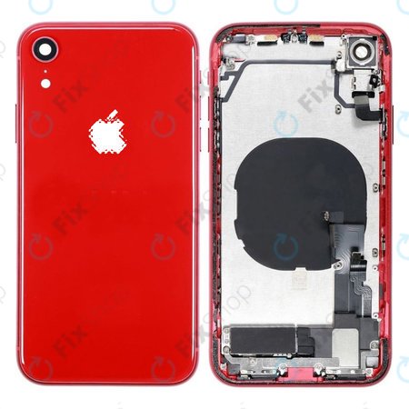 Apple iPhone XR - Zadnje ohišje z majhnimi deli (Red)